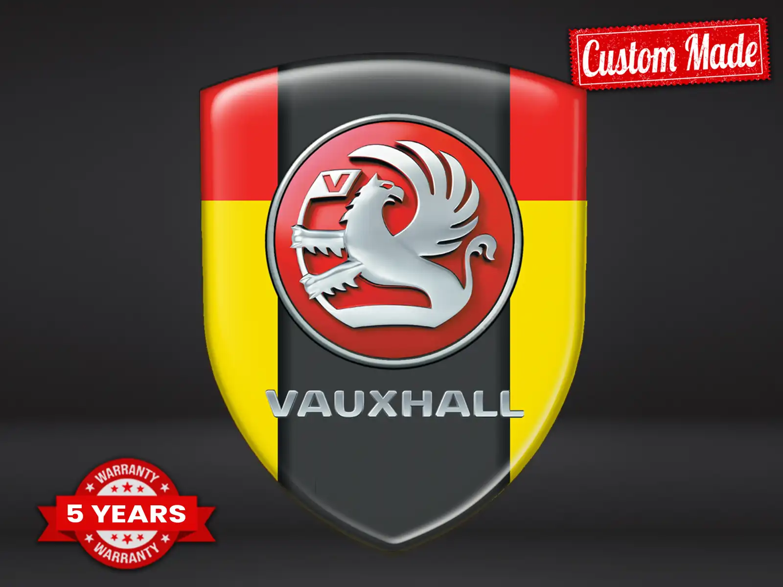 Vauxhall Decalcomanie Lunotto Auto Resistenti Stile Universale